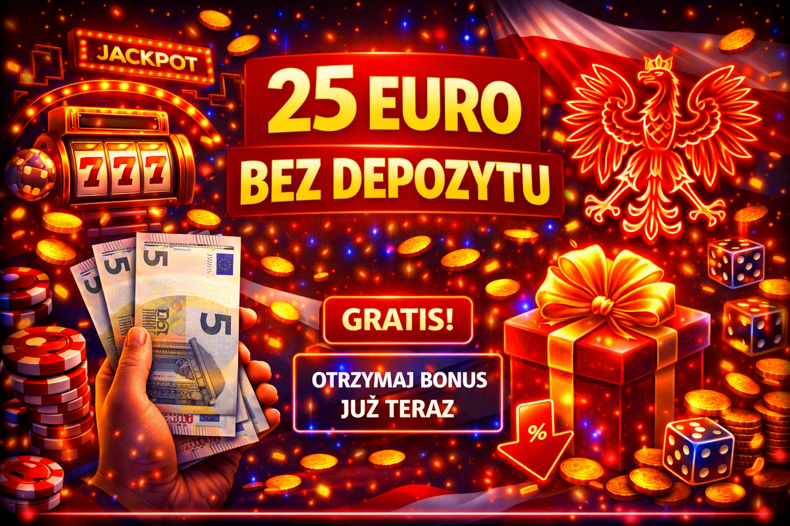25 euro bez depozytu