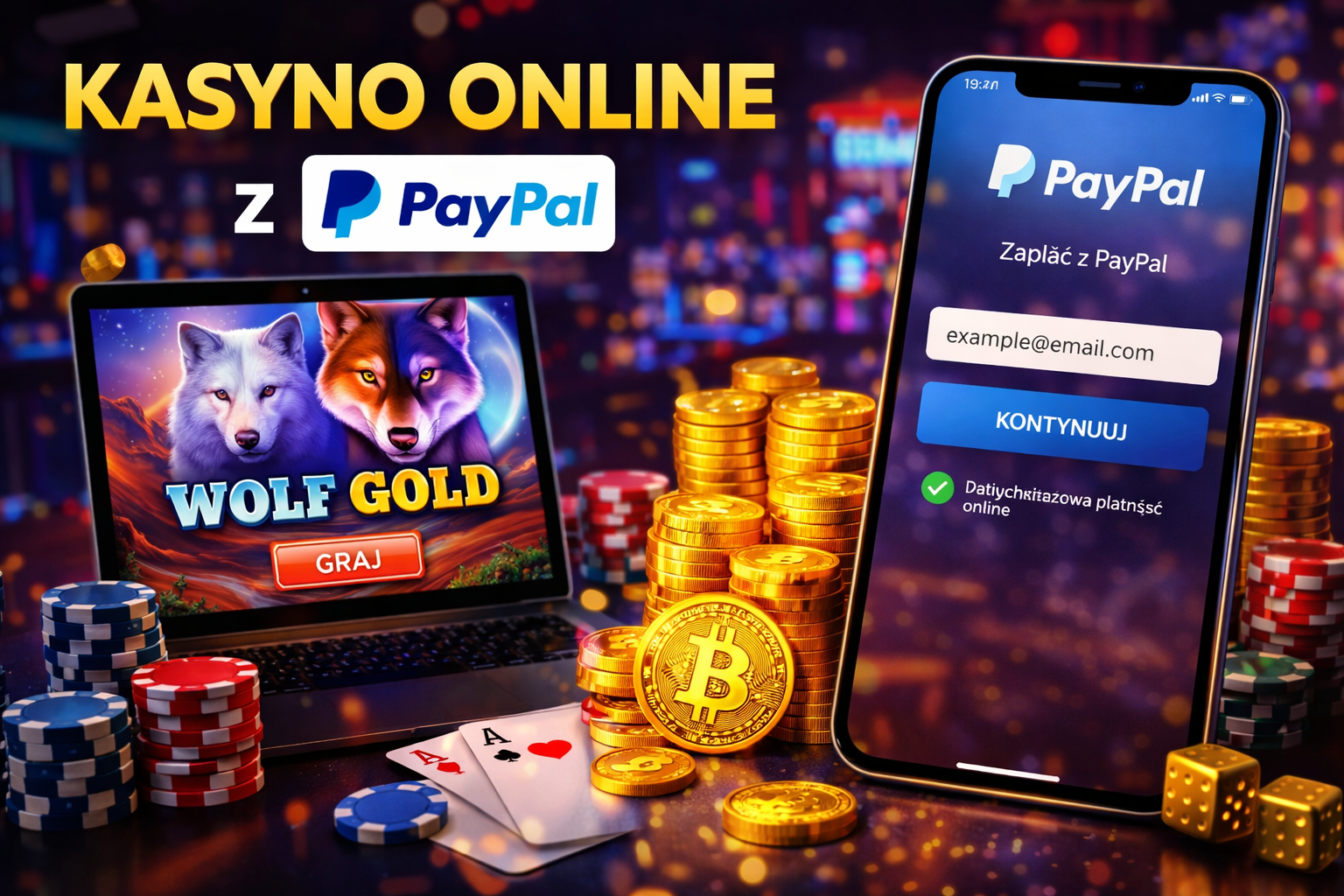 Kasyno online z PayPal