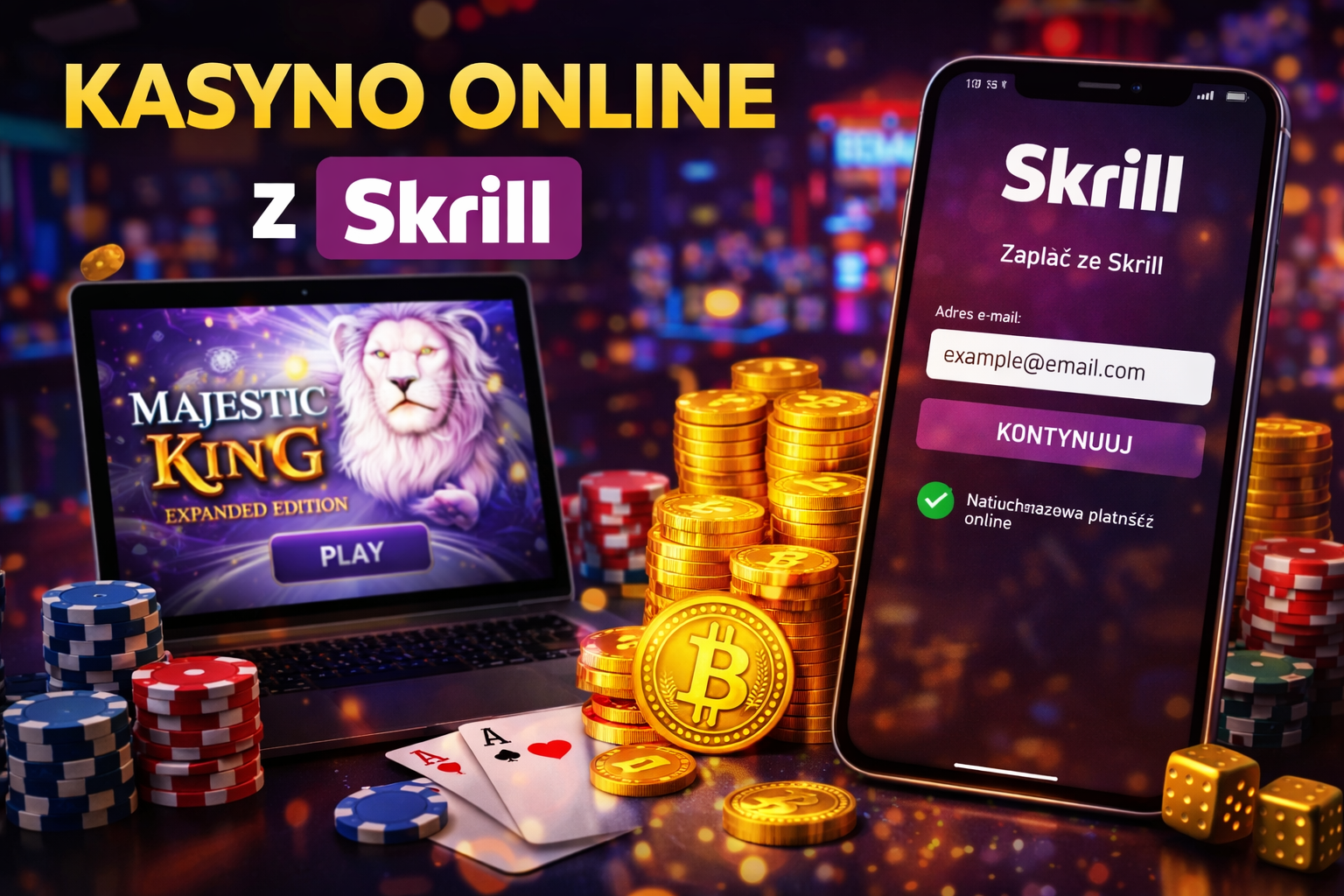 Kasyno online z Skrill
