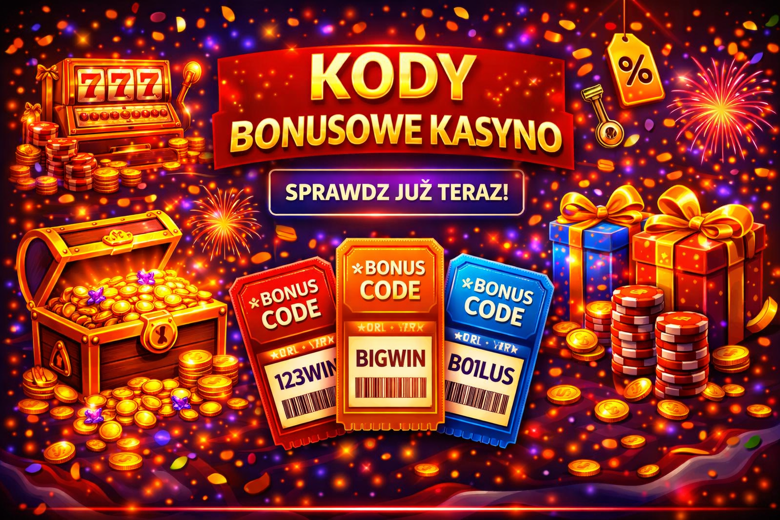 Kody bonusowe Kasyno